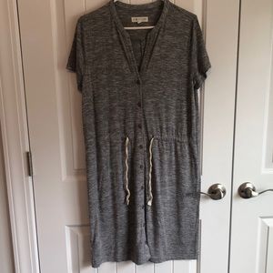 Gray lounge dress